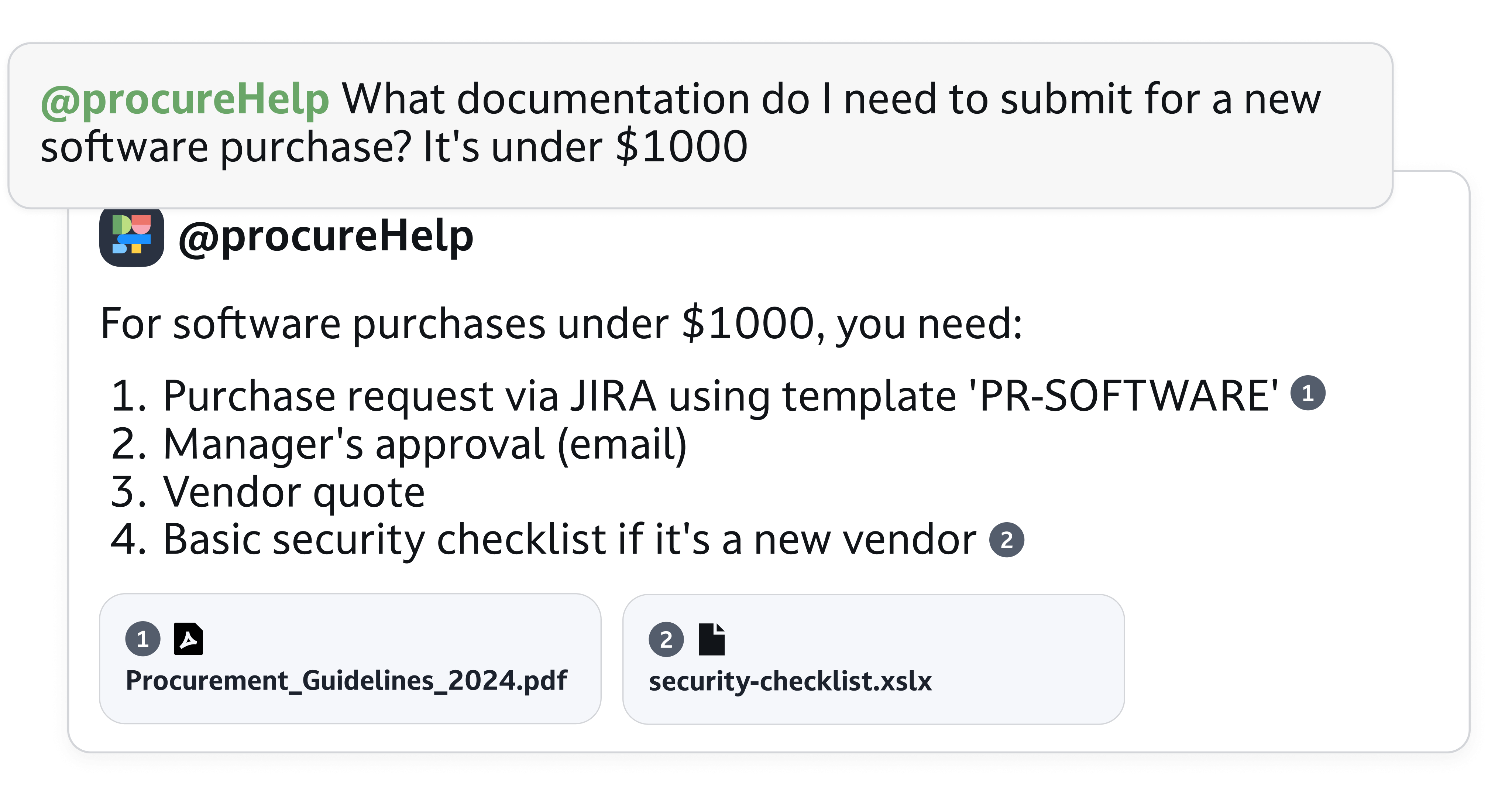 Procurement helper 1