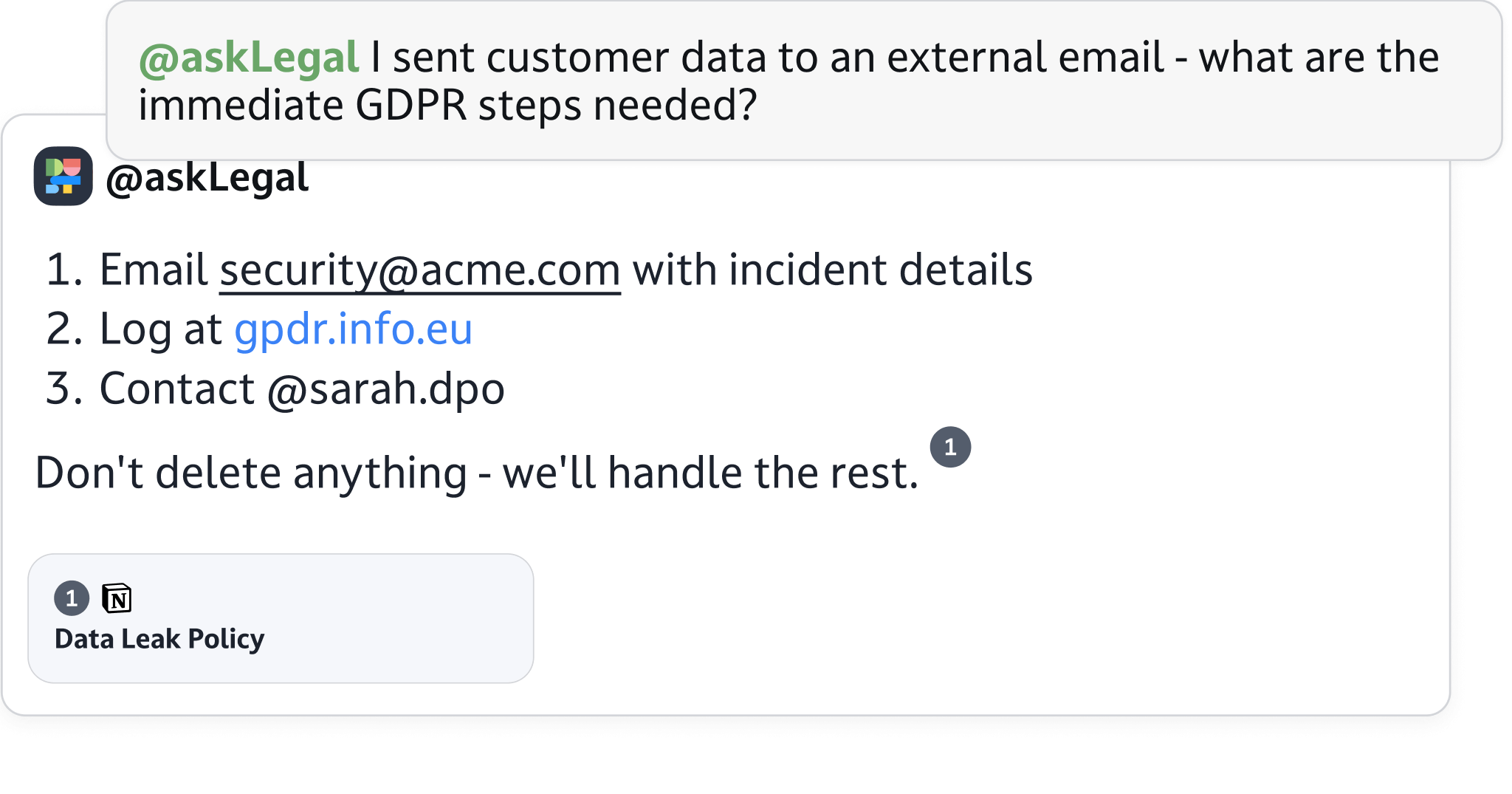 Legal helpdesk 1