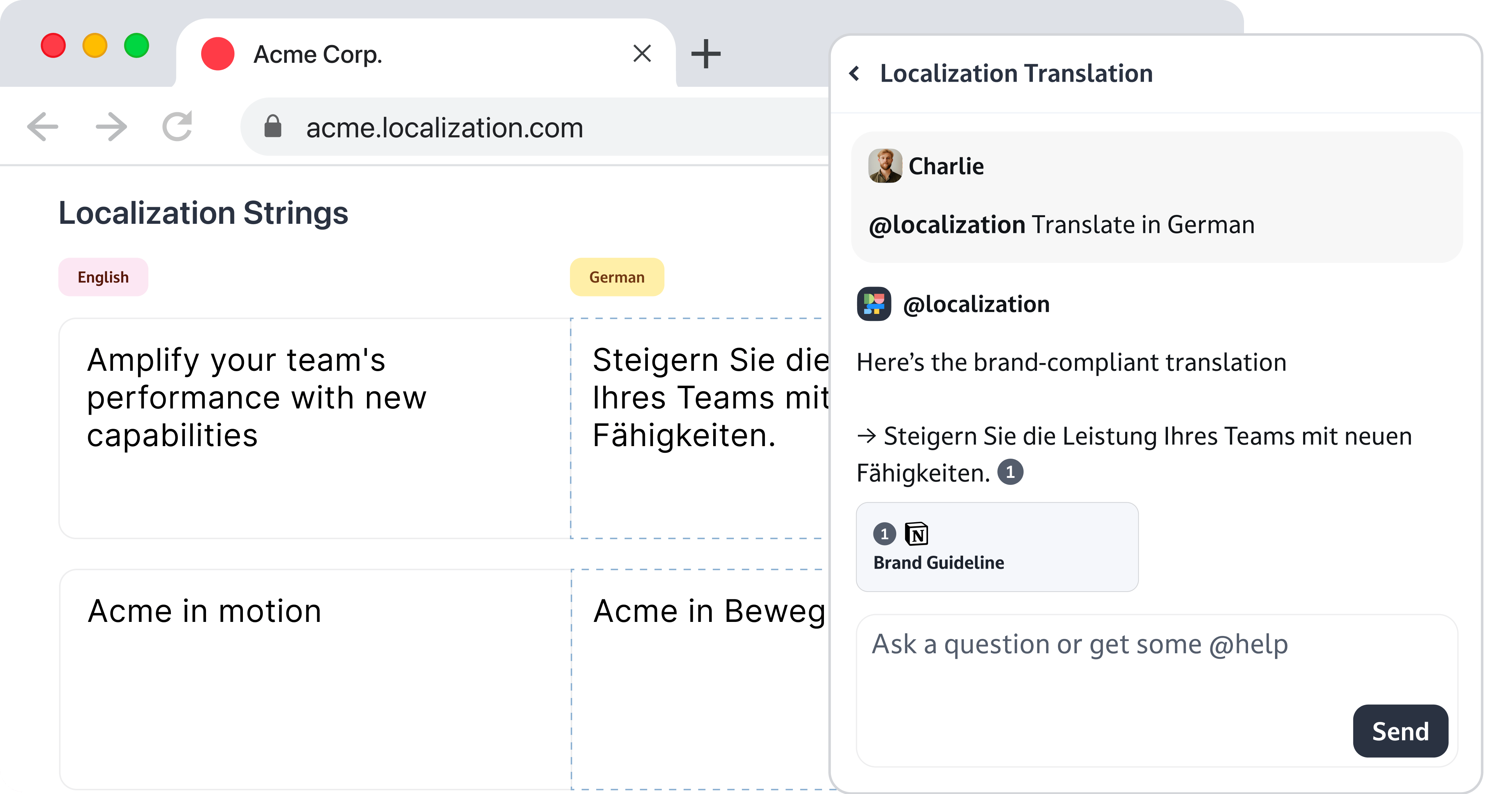 Content localization 1